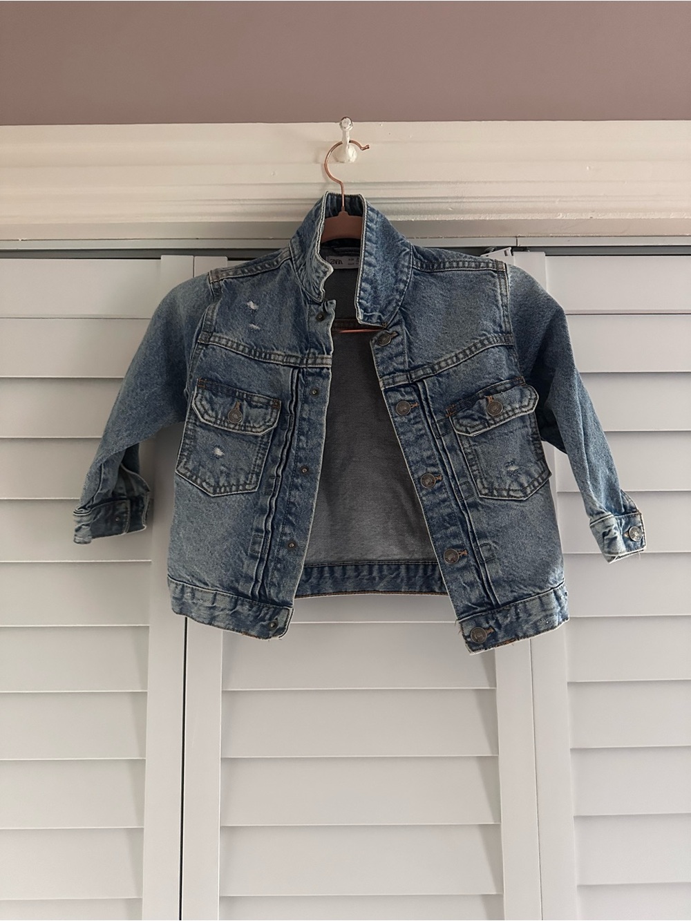 Zara Kids Classic Blue Denim Jacket